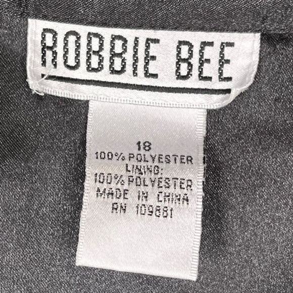 Robbie Bee Retro 40s Style Size 18 Dress Button Front Rockabilly Swing Dance - Picture 4 of 10